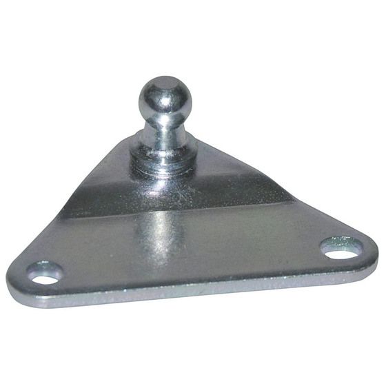 Flat Zinc Bracket – Fits Stabilus Lift-O-Mat Gas Springs (TVI005 Series)