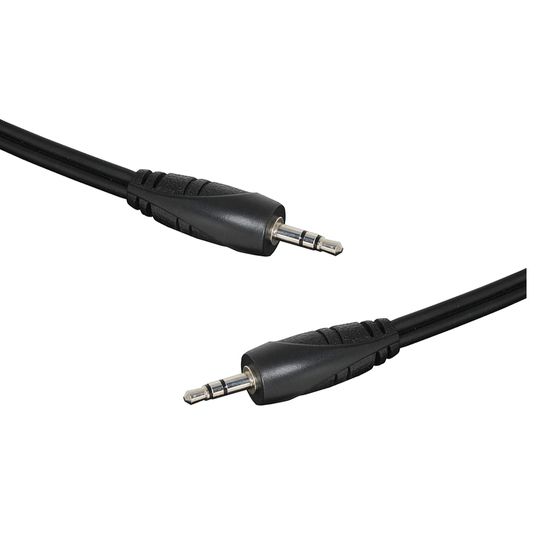 Jaycar 500mm 3.5mm Stereo to 3.5mm Stereo Audio Cable – WA7007