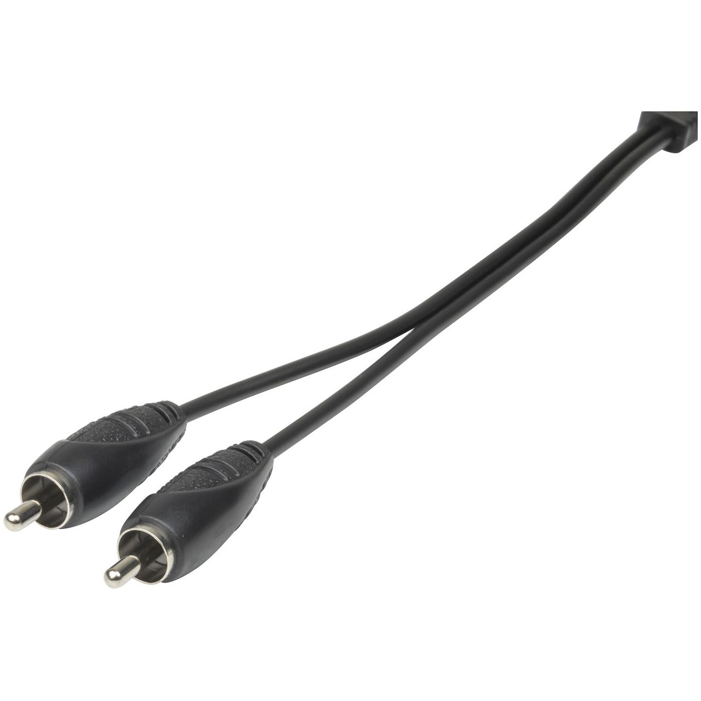 RCA Plug to 2 x RCA Plugs Audio Cable - 1.5m