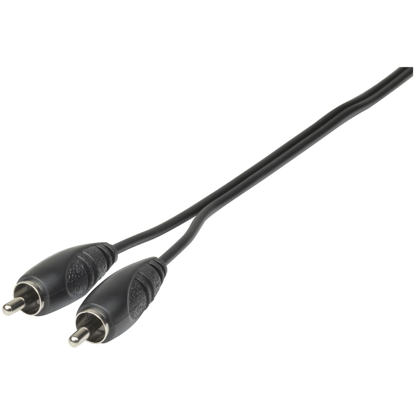 2 x RCA Plugs to 1 x RCA Socket - 300mm