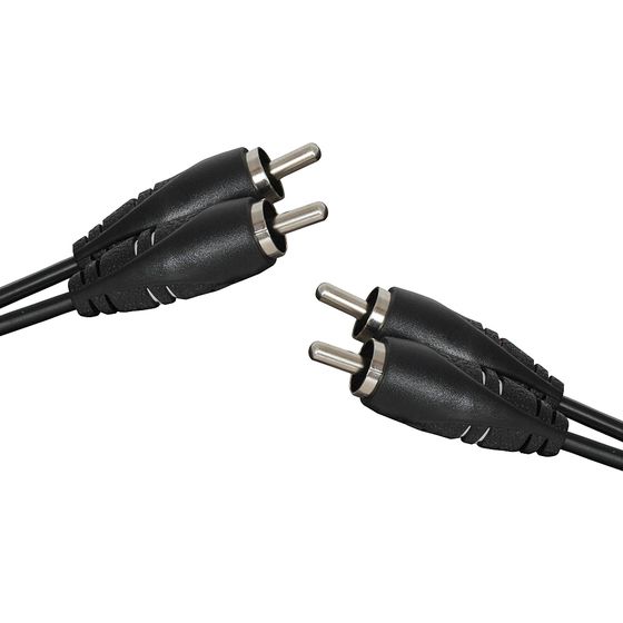 Jaycar 2 x RCA Plugs to 2 x RCA Plugs Audio Cable – 10m (WA7068)