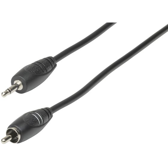 Jaycar RCA Plug to 3.5 mm Stereo Plug Audio Cable – 1.5 m