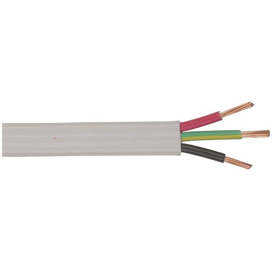 Mains Twin and Earth Power Cable 2mm² 20A 250VAC – 100m Roll | Jaycar