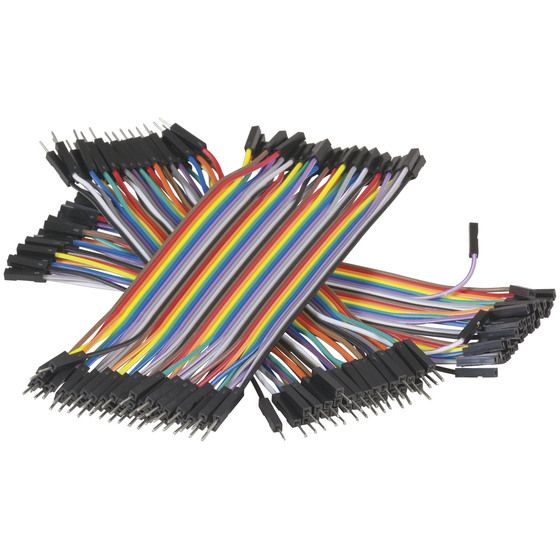 Jaycar Jumper Lead Mixed Pack – 100-Piece (Plug-Plug, Plug-Socket, Socket-Socket)