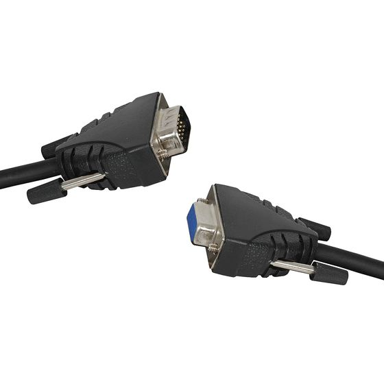 VGA Monitor Extension Cable, 1.8m, D15HD Male to Female – JAYCAR