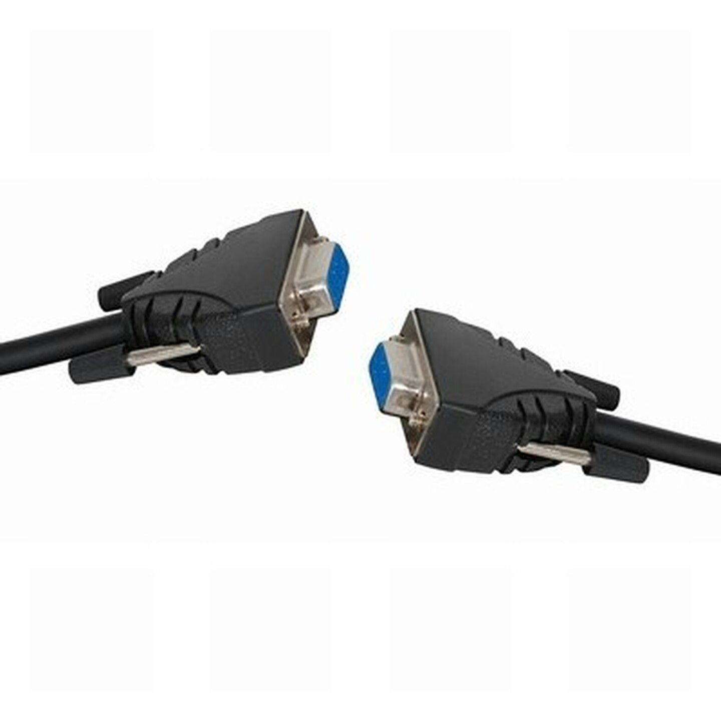 DB9 Female to DB9 Female Null Modem Cable 0.5M