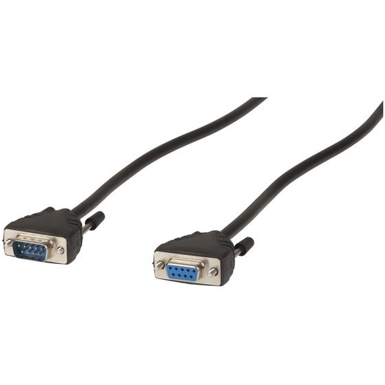 DB9 Computer Mouse Extension Cable, 1.8m with Thumbscrews – JAYCAR