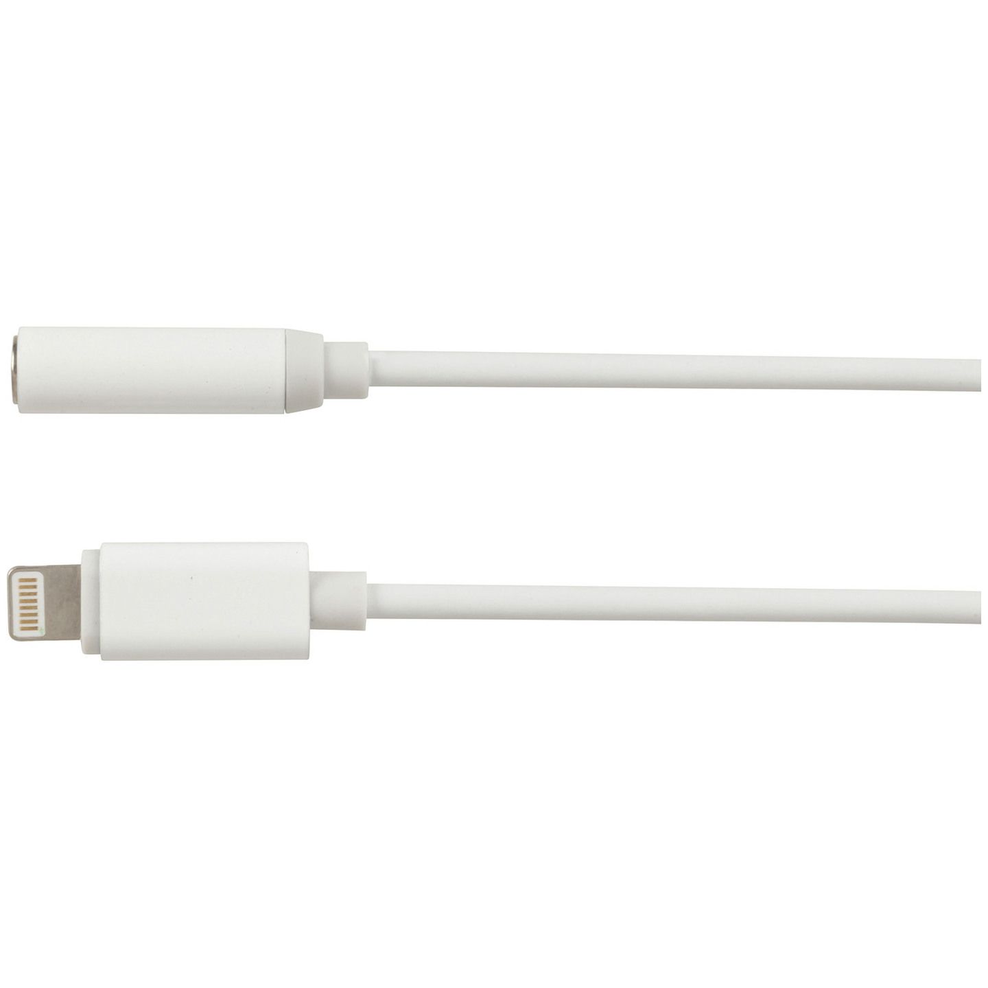 3.5mm Audio Socket to Lightning Plug Adaptor Cable