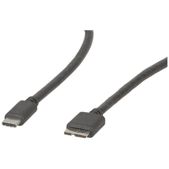 Jaycar USB-C to USB 3.0 Micro-B Cable, 1m – Data Transfer & Charging