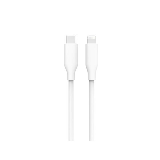 Jaycar 1.2m White Silicone USB-C to Lightning MFI Cable – iPhone Charging & Data