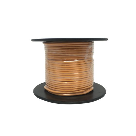 ORANGE LIGHT DUTY HOOK-UP WIRE - 25M ROLL