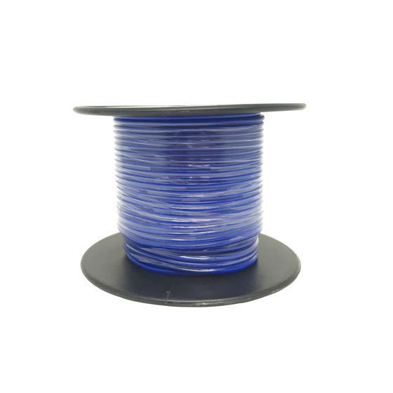 Jaycar Blue Light Duty Hook-Up Wire – 25m Roll (13 x 0.12 Tinned)