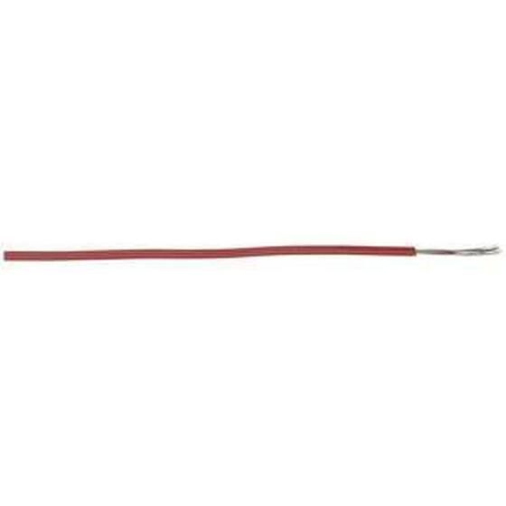 Jaycar Red Flexible Light Duty Hook-Up Wire – 100m Roll