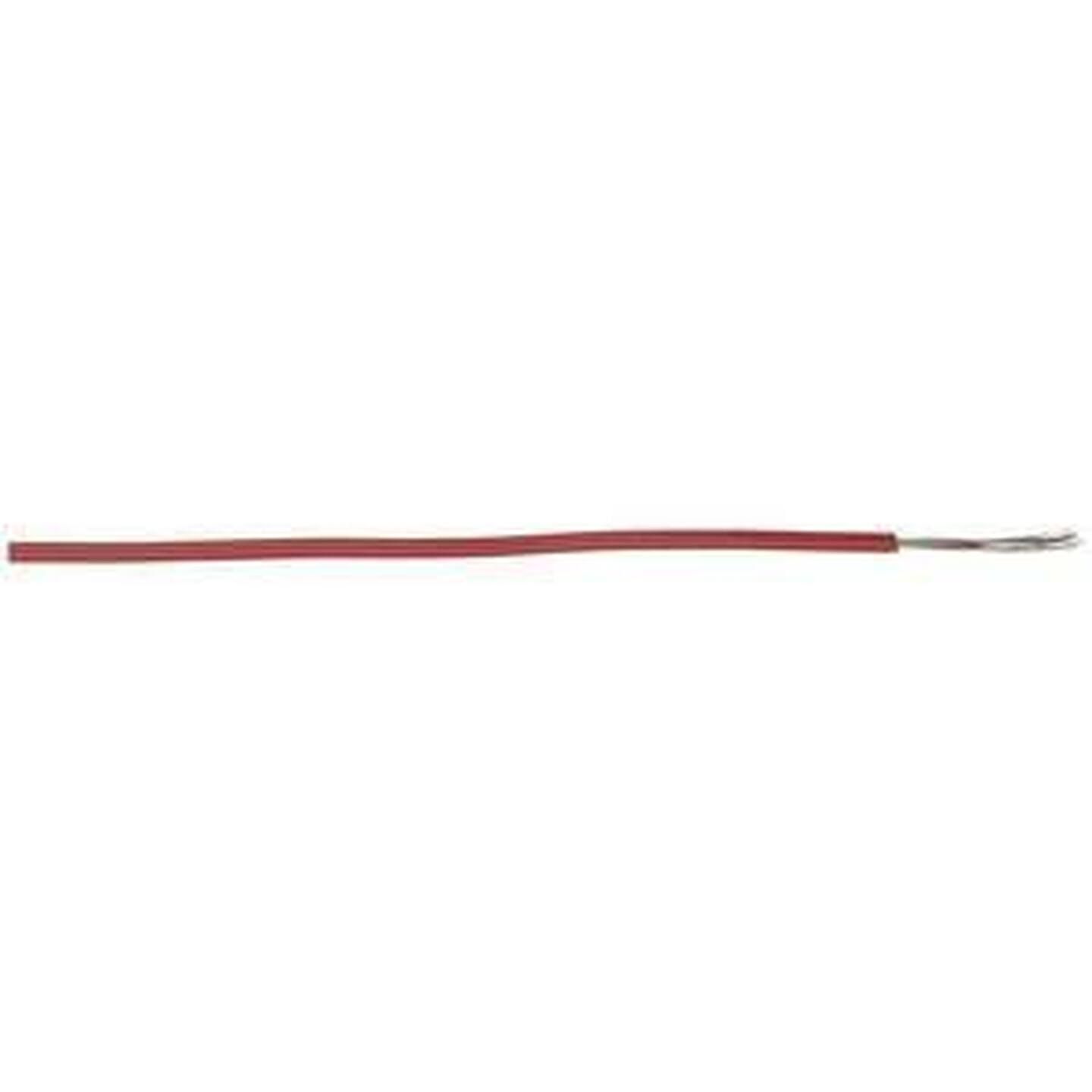 Red Flexible Light Duty Hook-up Wire