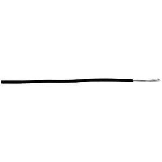 Jaycar Black Flexible Light Duty Hook-Up Wire – 100m Roll