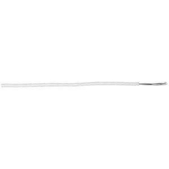 Jaycar White Flexible Light Duty Hook-Up Wire – 100m Roll