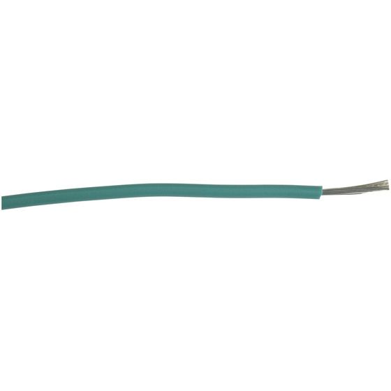 Jaycar 7.5A Heavy Duty Hook-Up Wire – Green – 100m Roll | 250V Rated