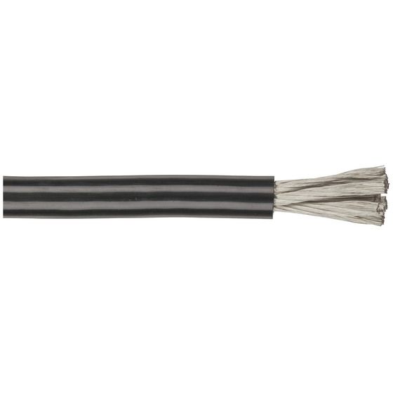 Jaycar 4 Gauge Super High Current OFC Cable Black 50m Roll – 120A Peak, 100A Constant