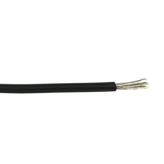 Jaycar 10 Gauge OFC High Current Power Cable Black 100m Roll – Tinned, 25A Constant