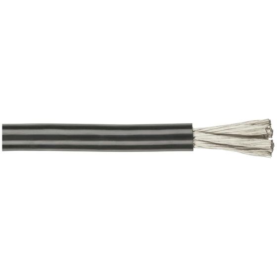 6 Gauge High Current OFC Power Cable – Black – 30m Roll