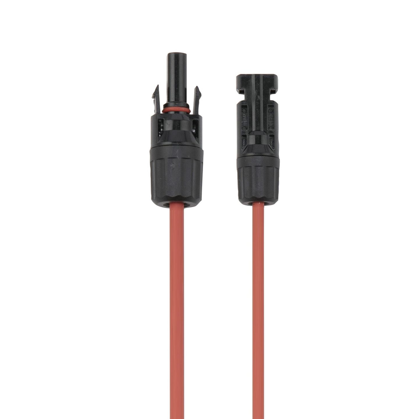 MC4 Single Plug to Socket - 3m RED Solar Power Extension Cable 