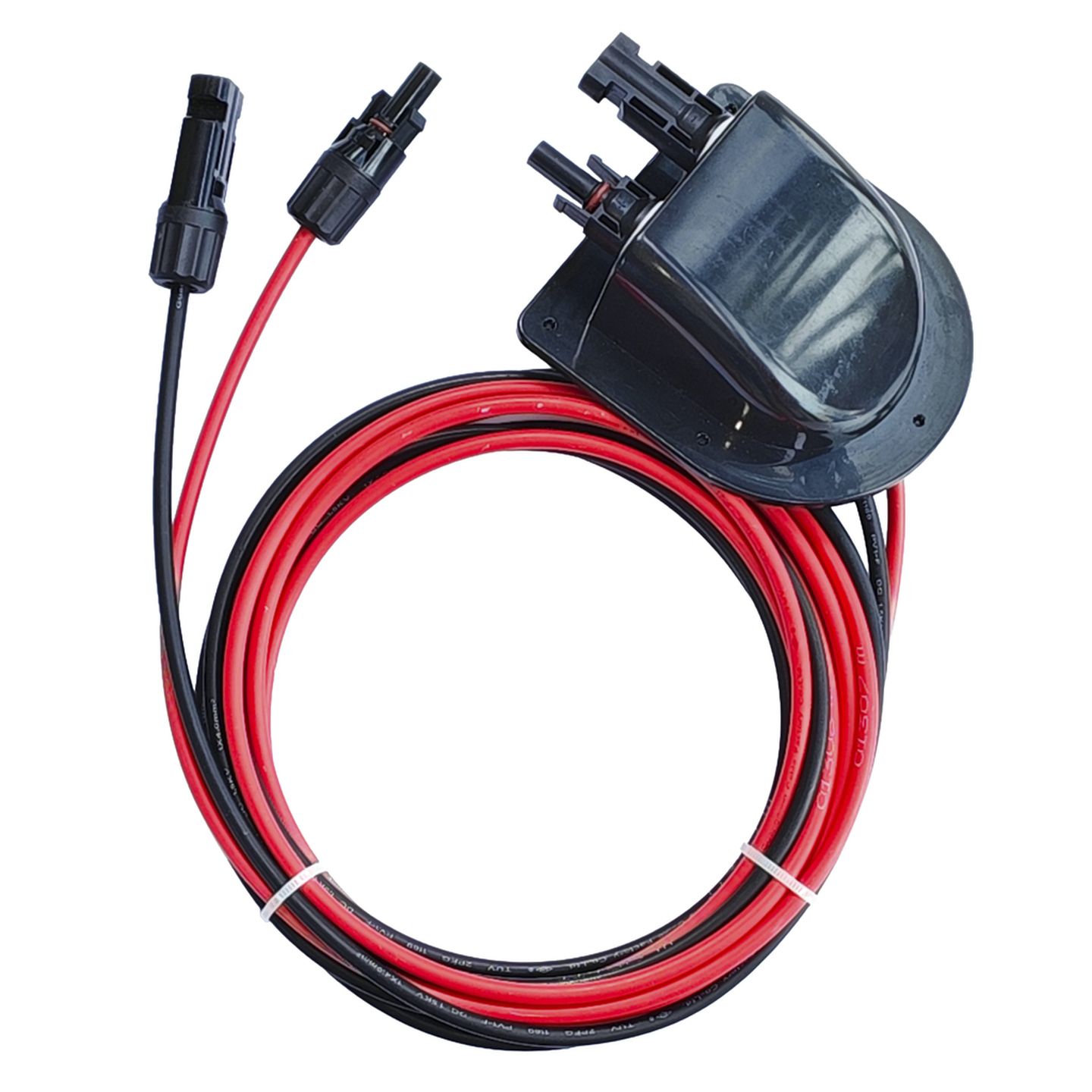MC4 Dual Plug & Socket Solar Power Extension Cable with Waterproof Box - 3m  