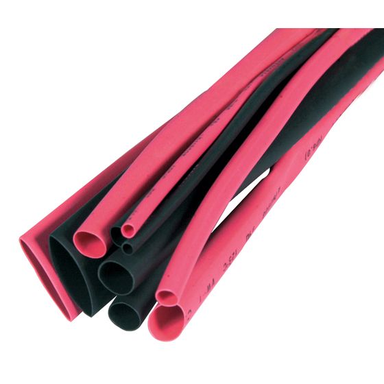 Jaycar Assorted Heatshrink Tubing Pack – 1.5 mm to 10 mm (300 mm & 150 mm Lengths)