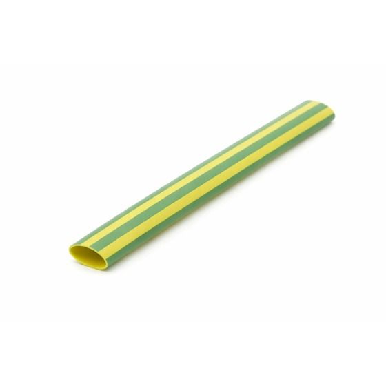 10MM GREEN/YELLOW HEATSHRINK TUBING