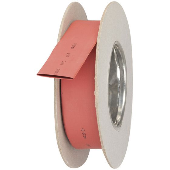 Jaycar 2:1 Heatshrink Tubing 20mm ID x 5m Red (WH5696)