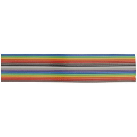 16-Core Rainbow Cable – 30m Roll | JAYCAR