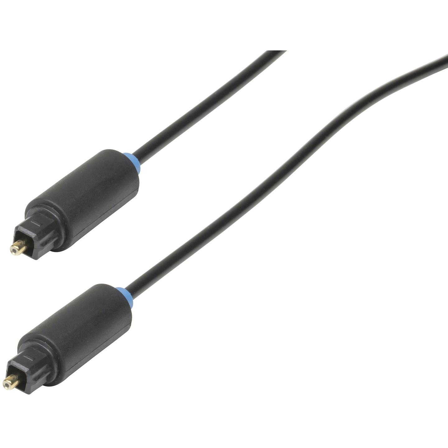 Cavo Audio Ottico Toslink A Mini Toslink 3.5mm – Placcato Oro, 1m, Per Soundbar E Smart TV