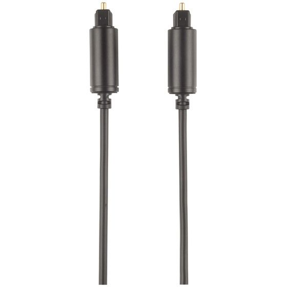 Concord 1m Fibre Optic Toslink Audio Cable – Gold-Plated Tips