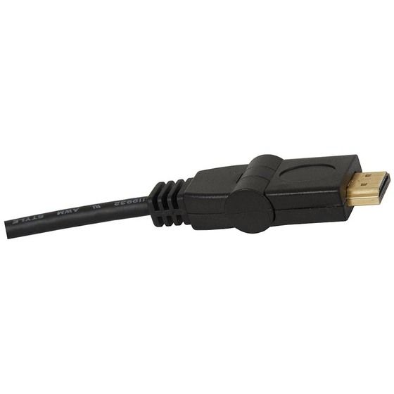 Jaycar HDMI Cable with Rotating Plugs, 1.5m – HDMI 1.3