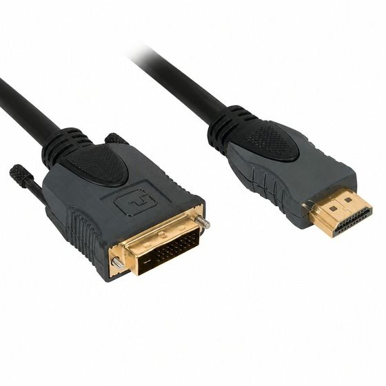 Jaycar DVI-D to HDMI Cable, 1.5 m – Direct PC-to-Display Connection