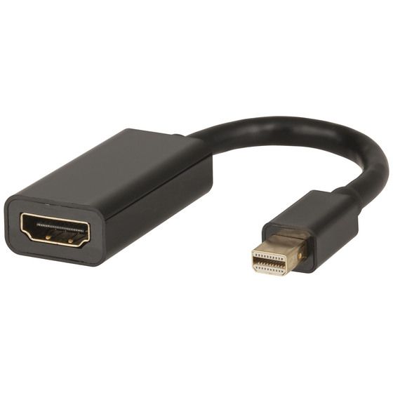 Jaycar 4K Mini DisplayPort to HDMI Adaptor, 155 mm – DP 1.1a