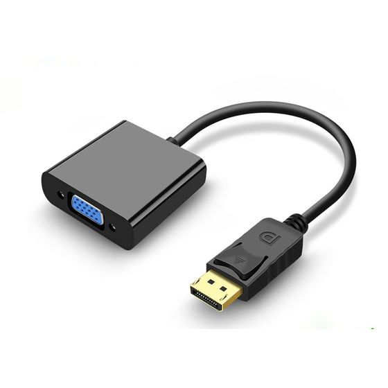 JAYCAR DisplayPort to VGA Converter – 1080p 60Hz Plug-and-Play