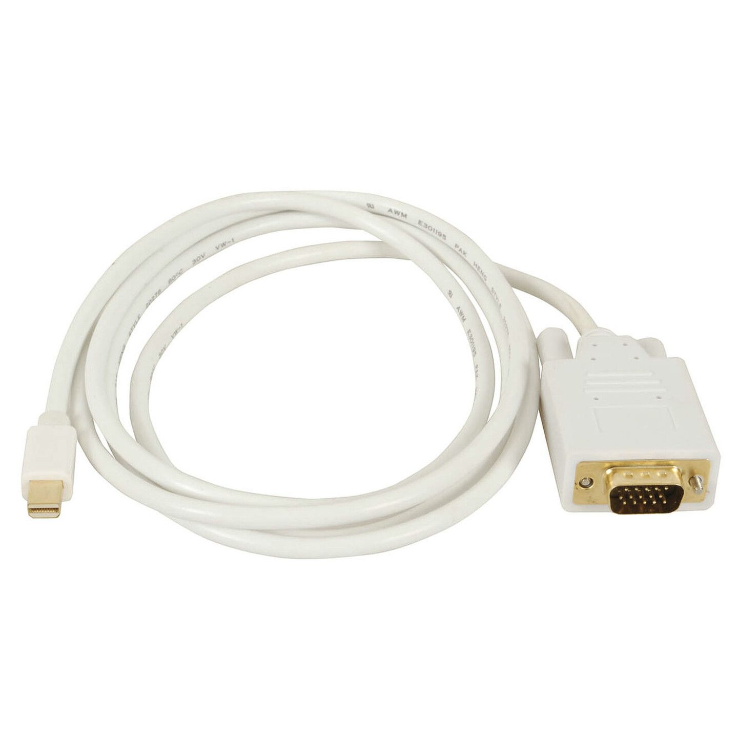 Mini DisplayPort to VGA Cable 1.8m