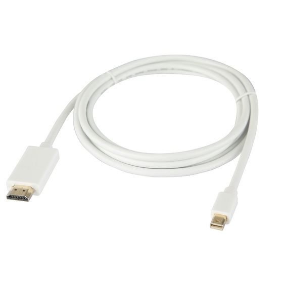 Mini DisplayPort to HDMI Cable 1.8m – Designed for Mac | JAYCAR
