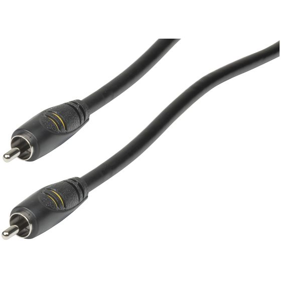 RCA to RCA Coaxial Cable – 1.5m RG-59U | Jaycar