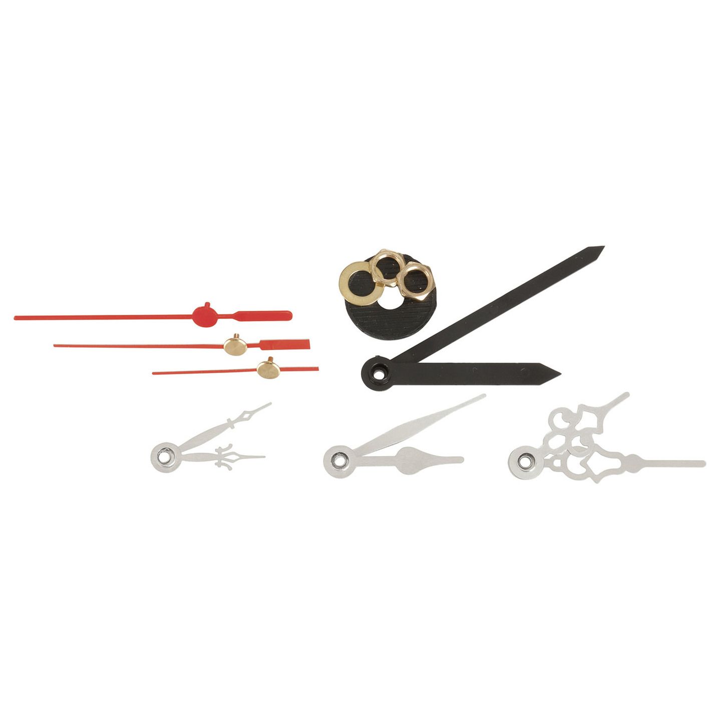 Universal Clock Repair Kit with Quartz Clock Movement