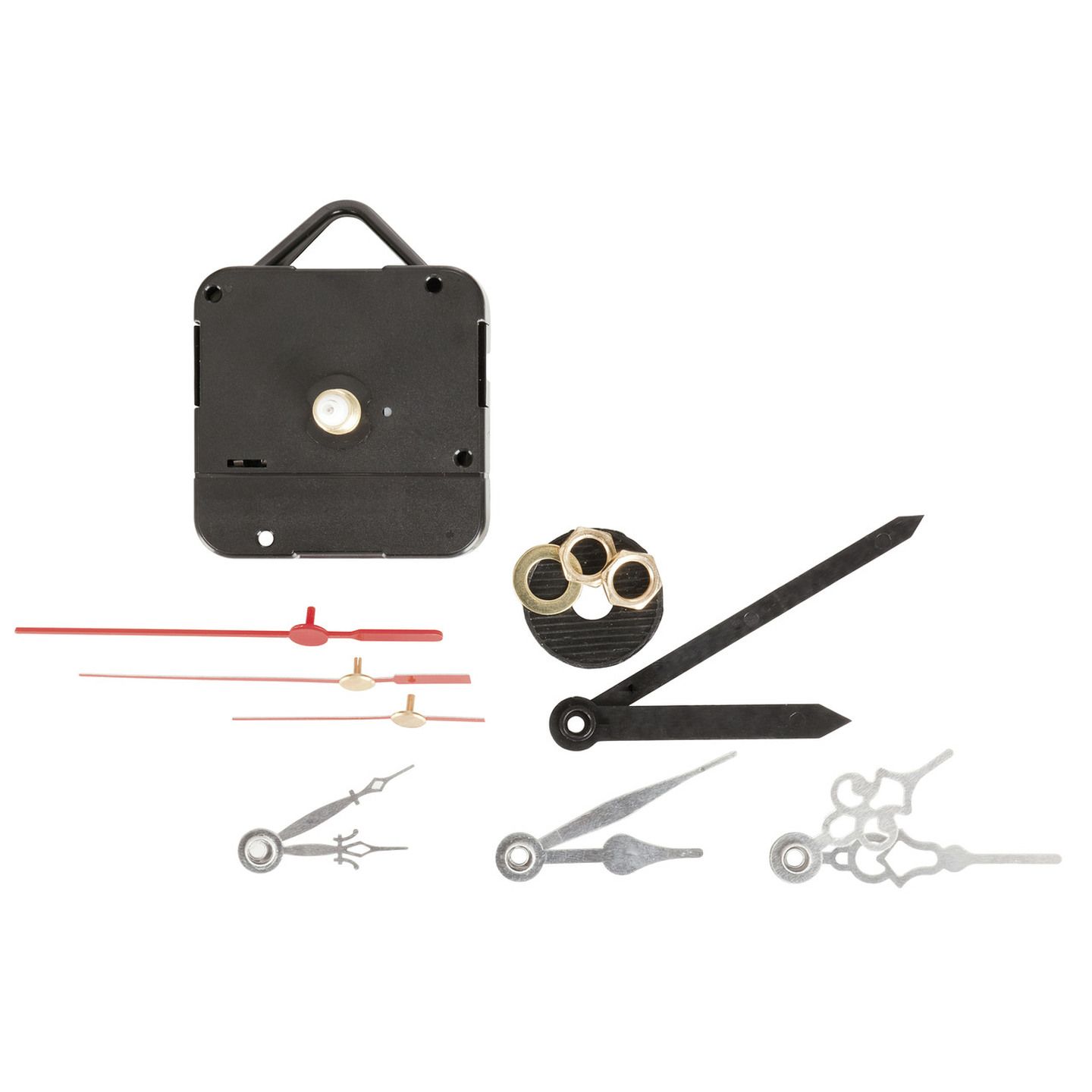 Universal Clock Repair Kit with Quartz Clock Movement