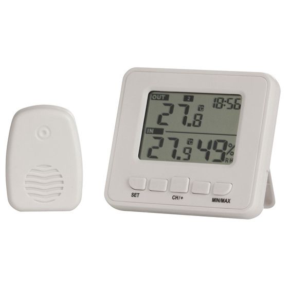 Jaycar Wireless Indoor & Outdoor Thermometer and Hygrometer – XC0322