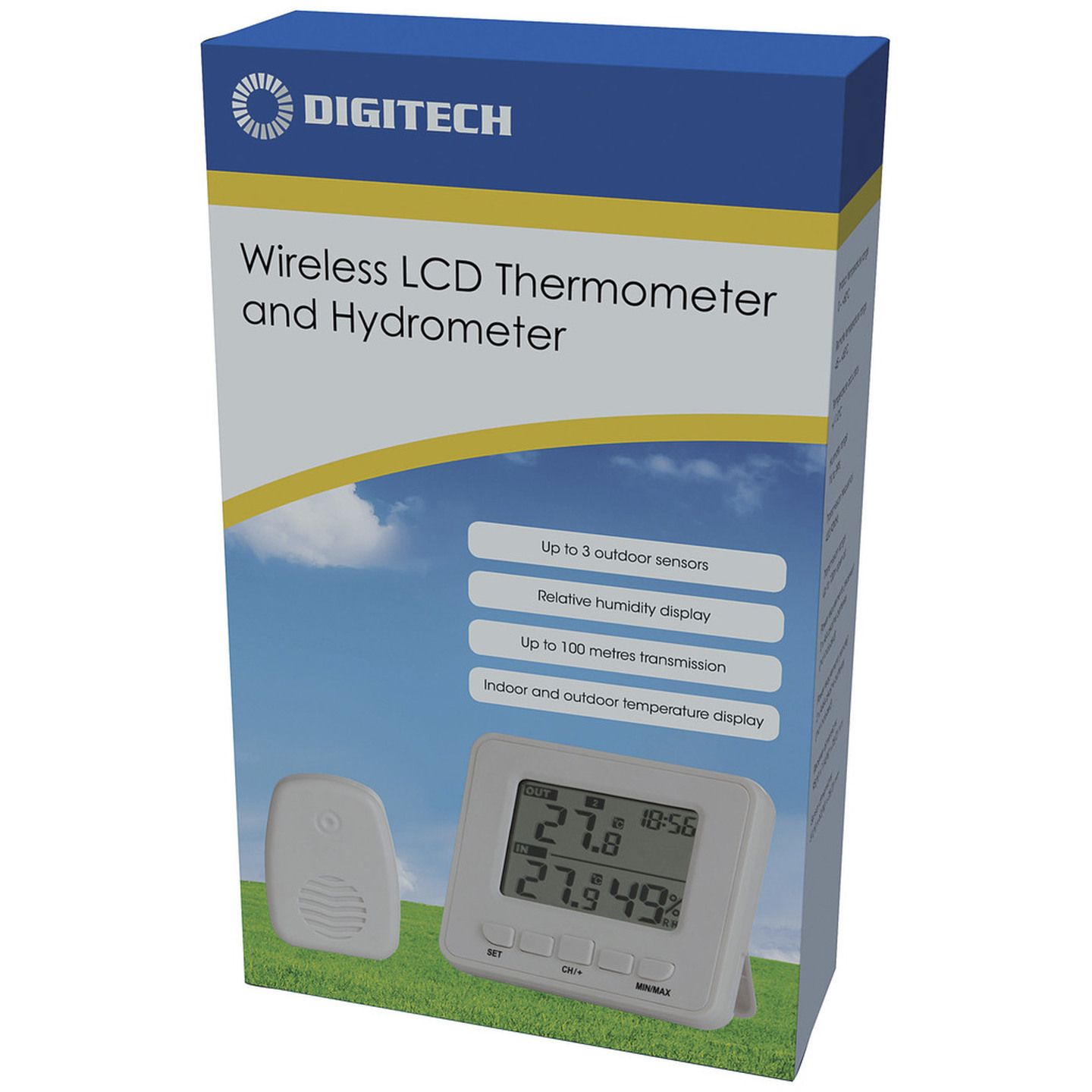 Wireless In and Out Thermometer and Hygrometer