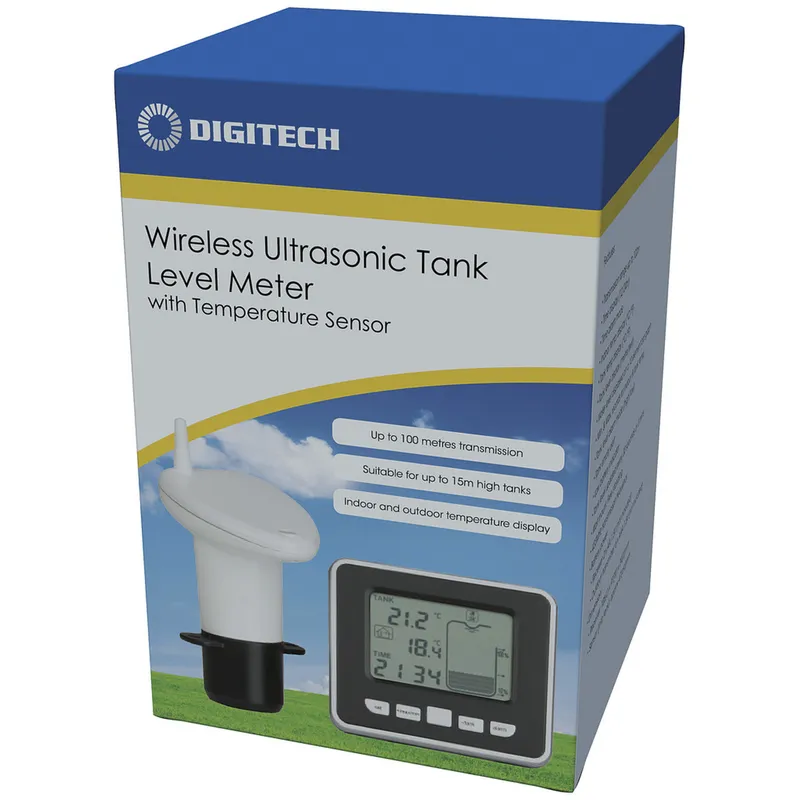 Ultrasonic Water Tank Level Meter with Thermo Sensor Jaycar New Zealand