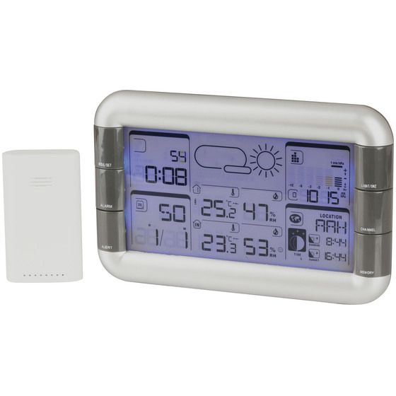 WIRELESS WEATHER STATION WITH OUTDOOR SENSOR