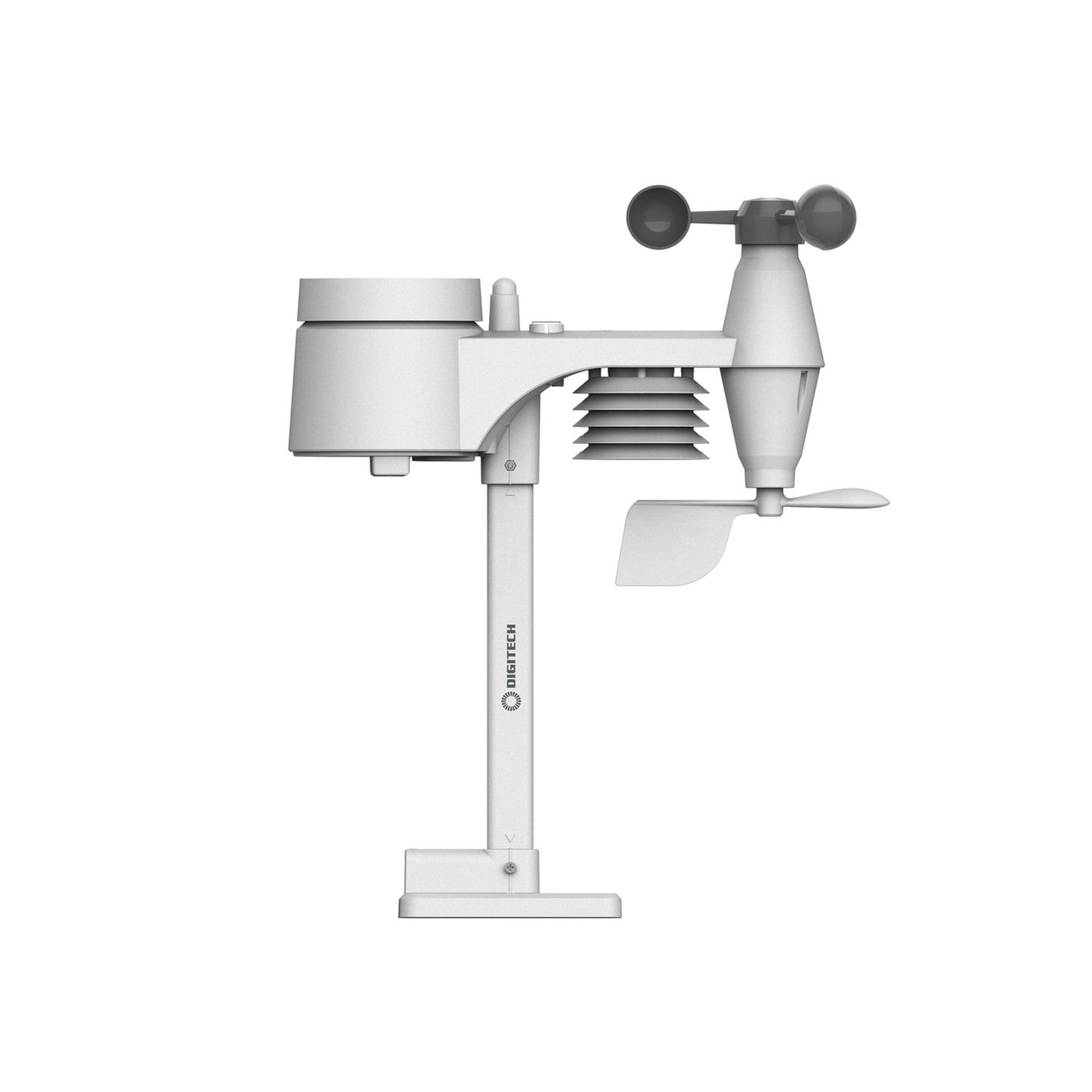 Digital Weather Station with Monochrome Display