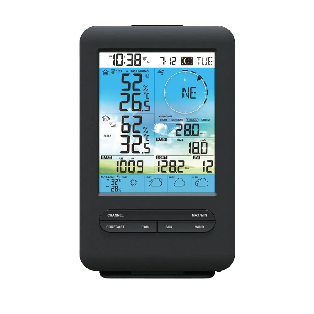 Wireless Digital Weather Station with 4 Day Forecasting and WiFi ...