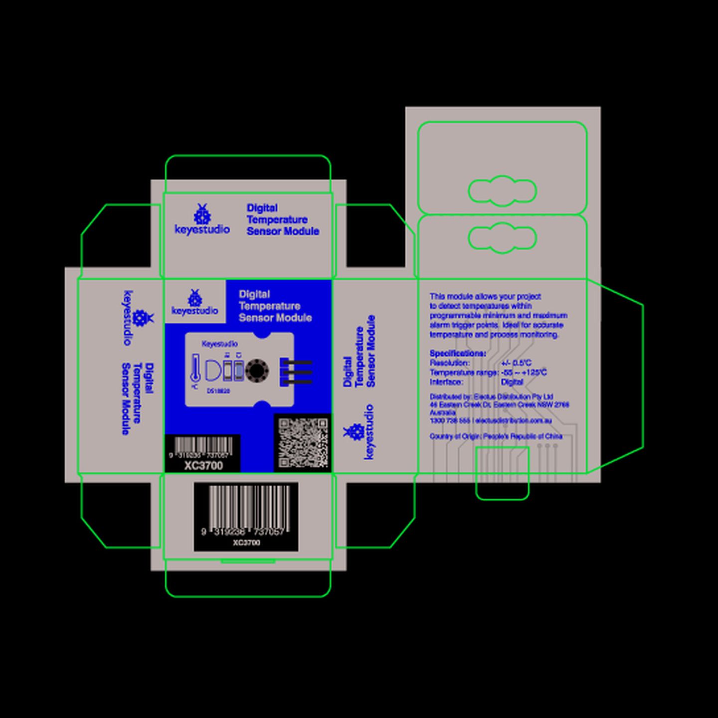 Arduino Compatible Digital Temperature Sensor