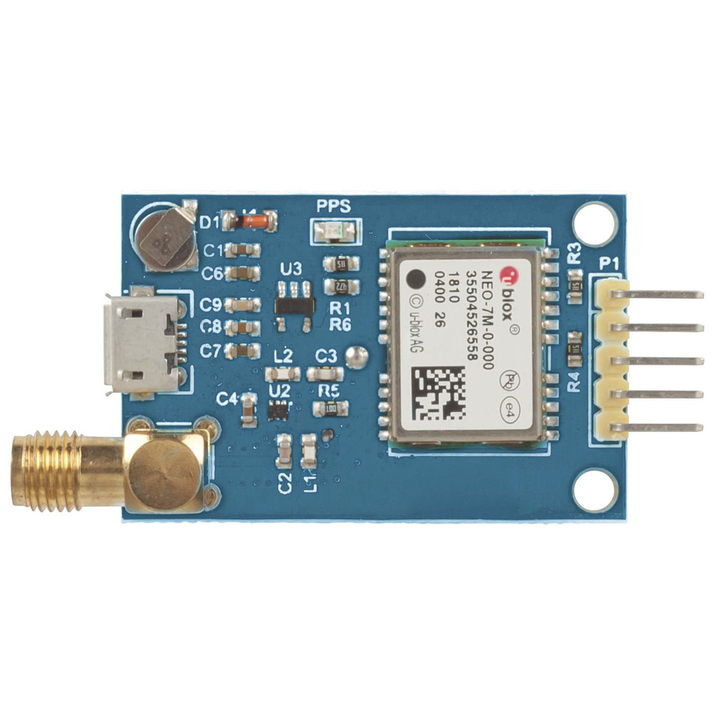 Arduino Compatible GPS Receiver Module