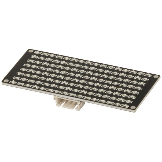 DuinoTech Arduino Compatible 8×16 LED Matrix Display – Blue, I2C, AIP1640